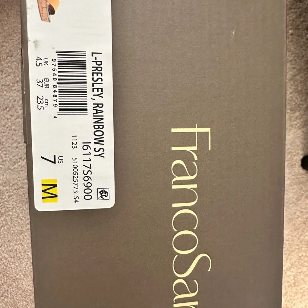 Franco Sarto Multicolor Wedge Sandals